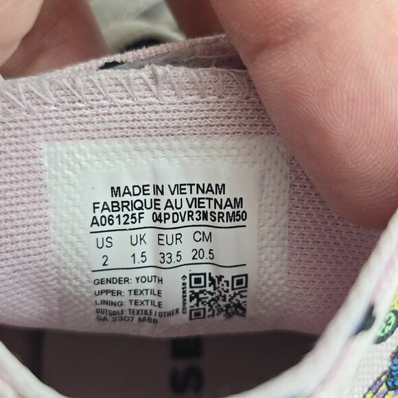 Converse Pink Muscle Retro Cars Need For Speed High Cut Sneakers - Picture 7 of 8